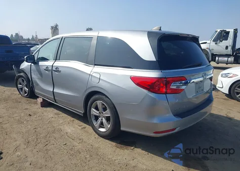 2019 Honda Odyssey Ex from USA, damaged, VIN 5FNRL6H56KB053873